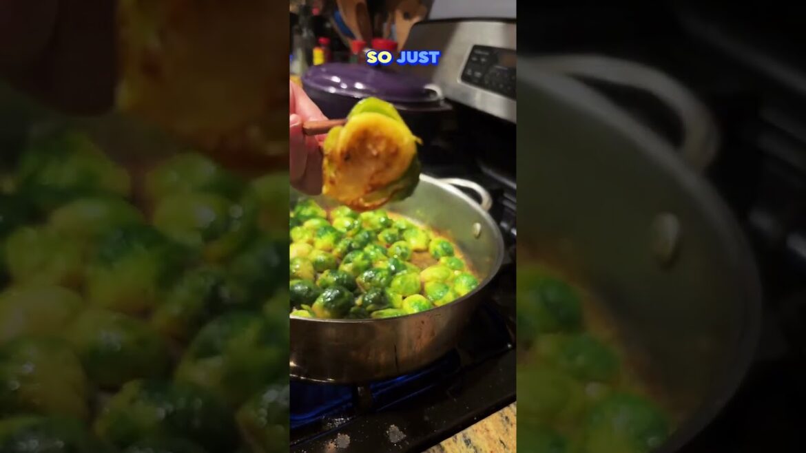 Balsamic Glazed Brussel Sprouts: step by step recipe