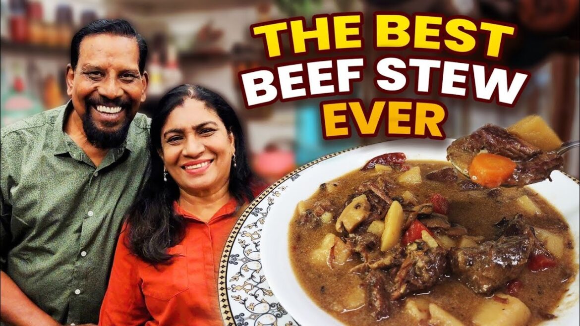 The Best Beef Stew Recipe | Easy One Pot Beef & Vegetable Stew on Stove Top | Cozy Comfort Food