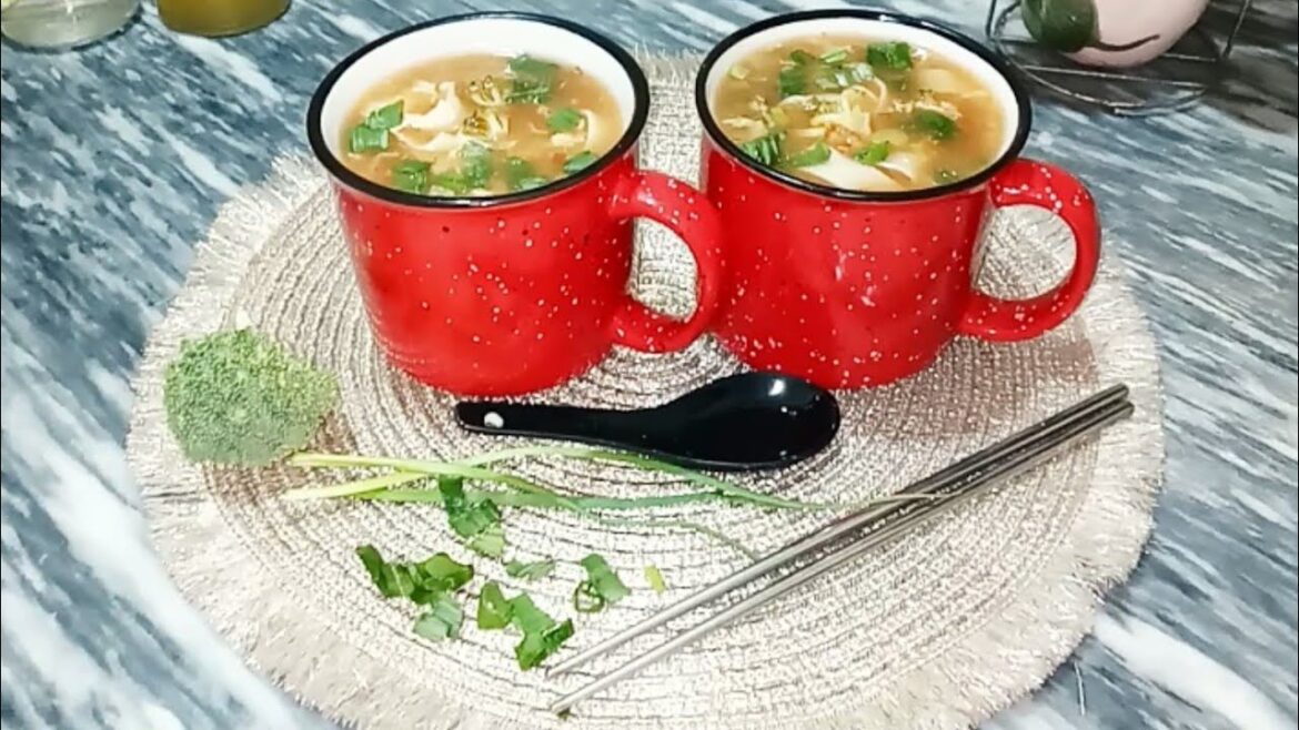 Chicken Broccoli Alfredo Fettuccine Soup Recipe/don't miss recipe guide step by step