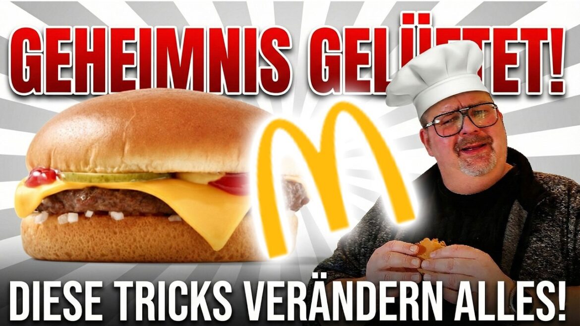 SO ORIGINAL WIE MÖGLICH! McDONALDs CHEESEBURGER selber machen! Geht es mit diesen TRICKS?