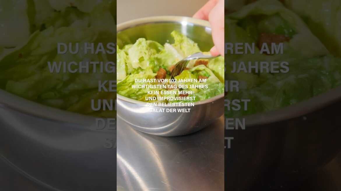 Der Original Ceasar´s Salad: Gut improvisiert