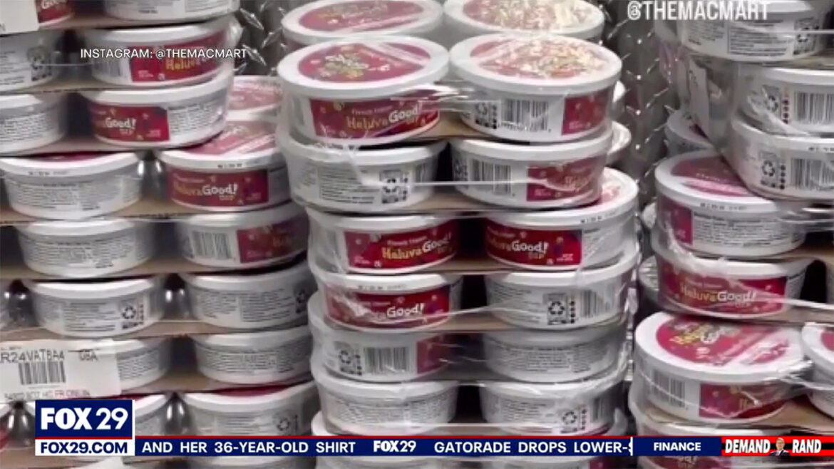 Mystery shipment of 600 French onion dip tubs overwhelms Philadelphia kiosk Mystery shipment of 600 French onion dip tubs overwhelms Philadelphia kiosk