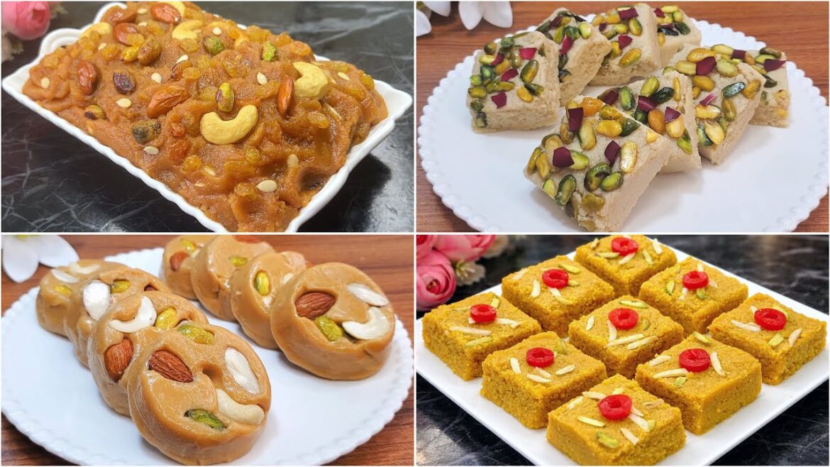 শুধু দেখবেন, শিখবেন ও বানিয়ে খাবেন ৪টি ভিন্ন দেশের সেরা স্বাদের হালুয়া রেসিপি‼️Halwa/ Halua Recipe