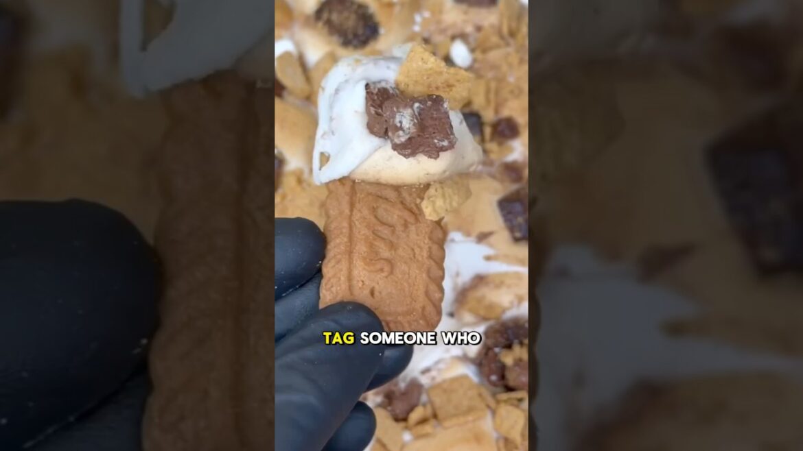 Must Try Air Fried S’mores !! #recipe #foodie #shortvideo