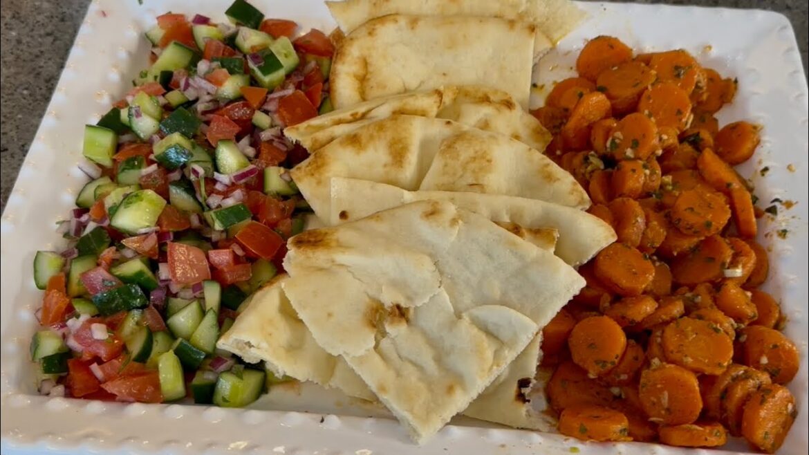 Moroccan Cucumber Tomato Salad