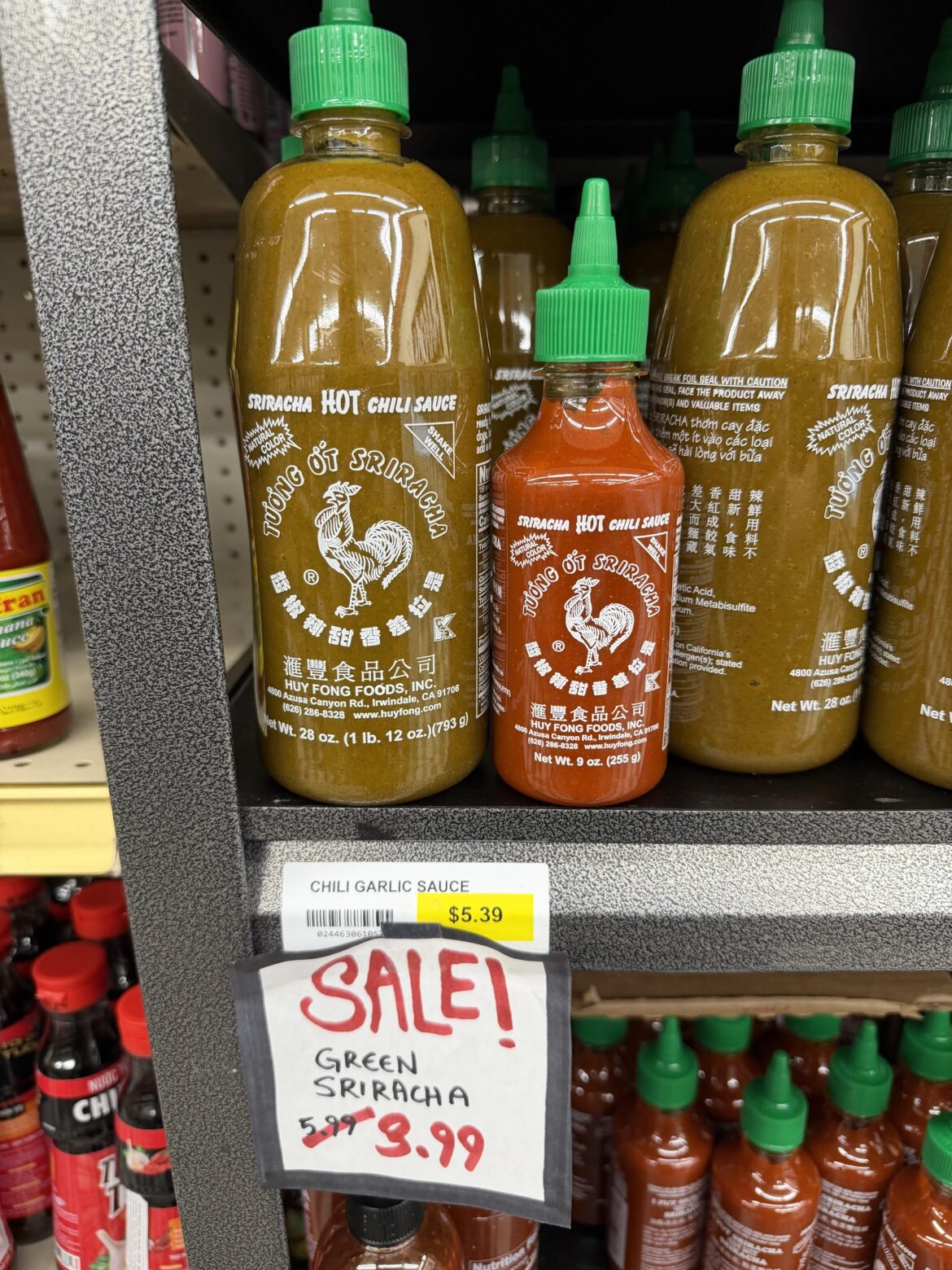 Green Sriracha?