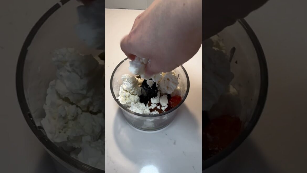 Tirokafteri…spicy feta cheese dip #food #shorts #foodie #greekfood #love #yummy