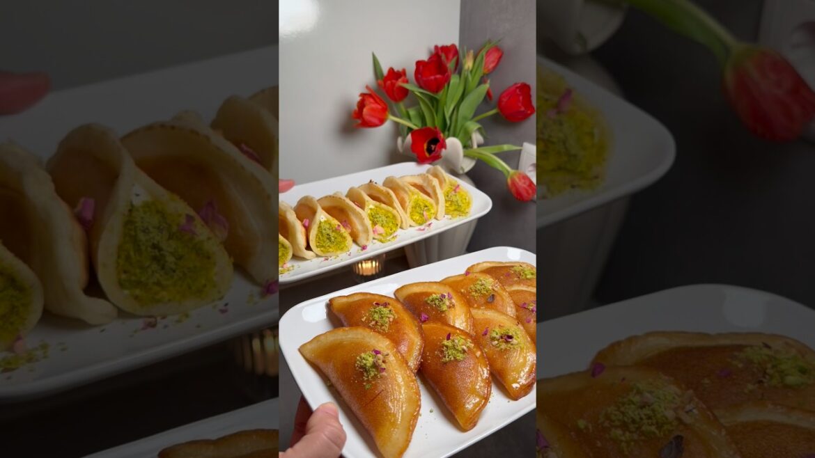 ✨Atayef – Qatayef #ramadan #recipe #food #sweetrecipe #fyp