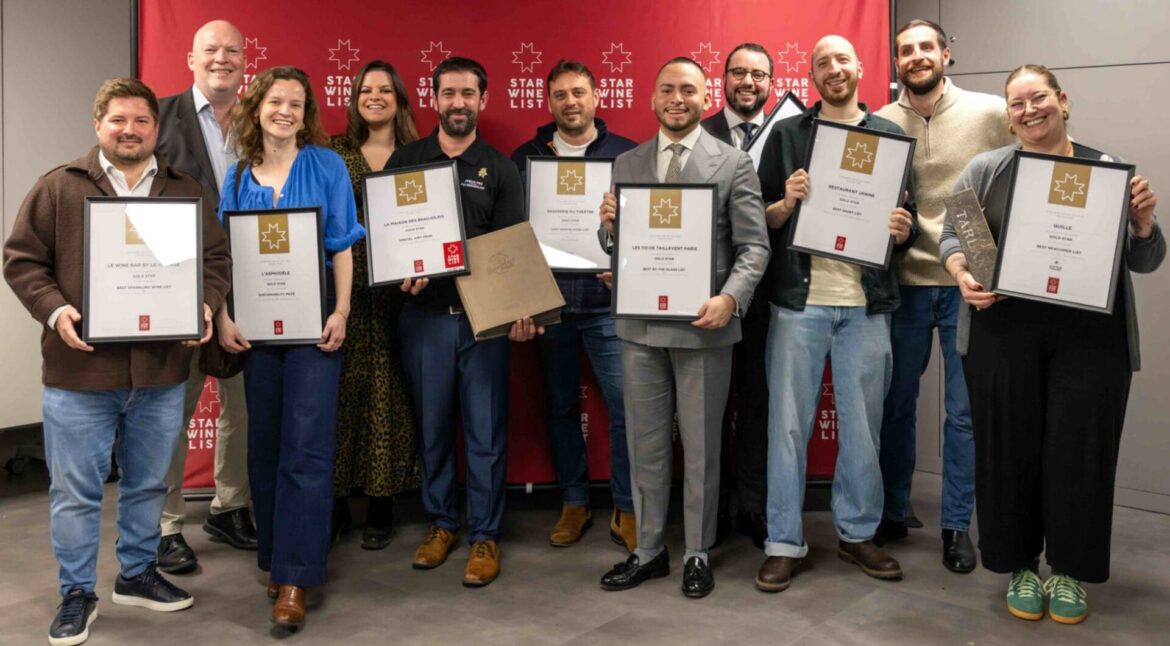 Gold Stars Awarded in Star Wine List of the Year France 2026