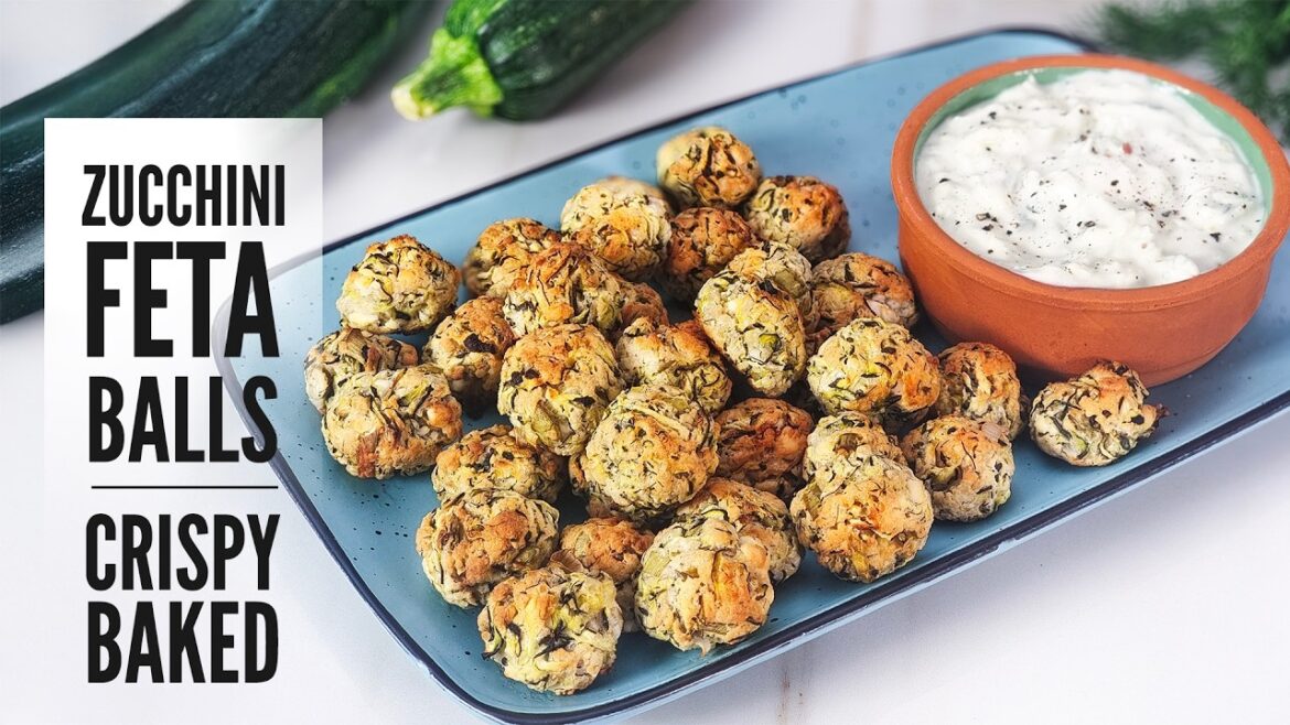 Greek Zucchini Feta Balls – Kolokithokeftedes