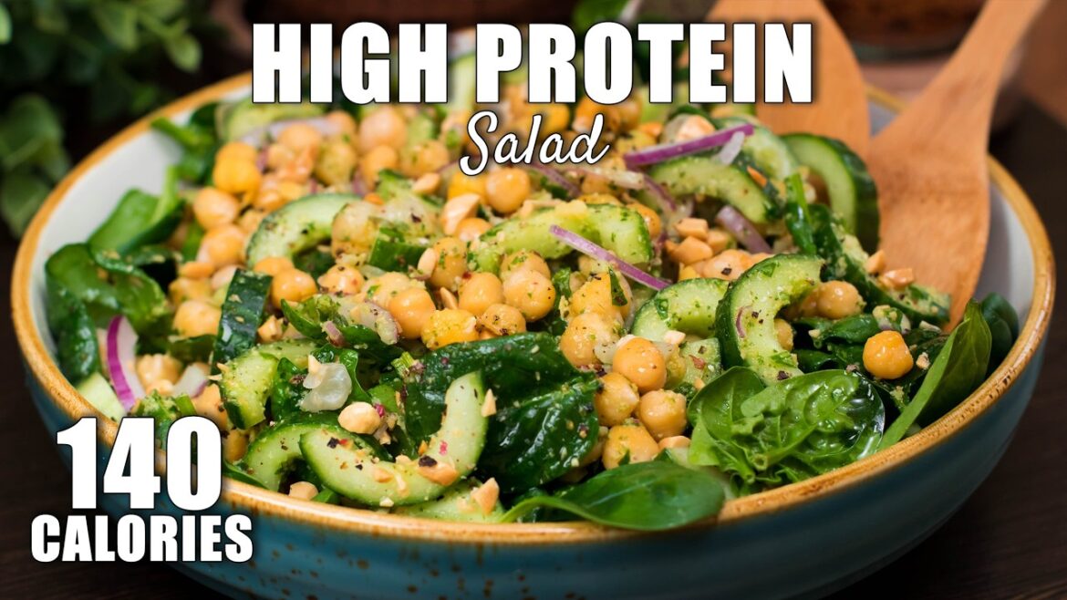 If you're over 50, this recipe is for you! Chickpea and cucumber salad that burns belly fat!