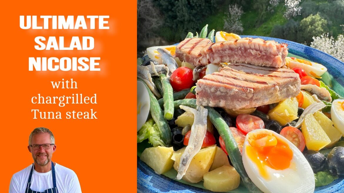 Ultimate Salad Nicoise with chargrilled Tuna Steak
