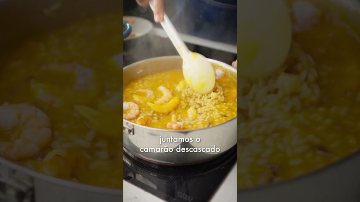 Risotto de Marisco e Tomate