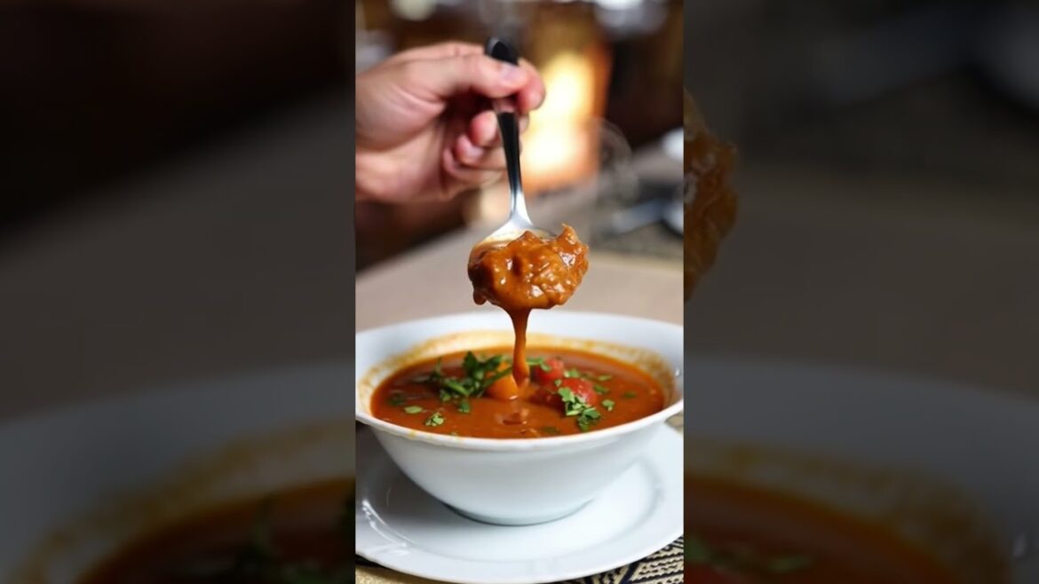 How to Make Harira – Famous Moroccan Soup Step by Step #MoroccanSoup