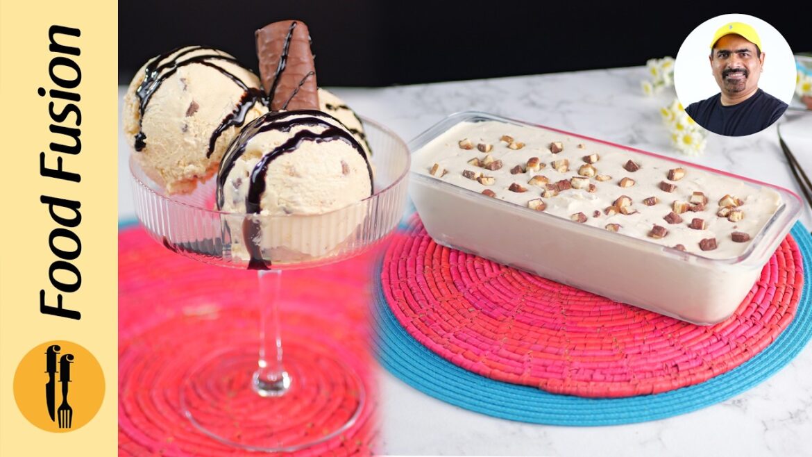 3 Ingredients Bisca Ice cream Recipe by Asad Memon- Food Fusion (Ramzan Special)