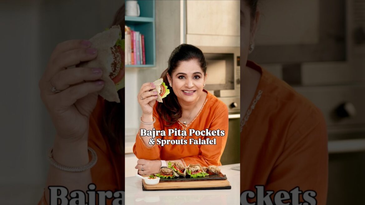 Bajra Pita Pockets & Sprouts Falafel | #Shorts  | Pankaj Bhadouria