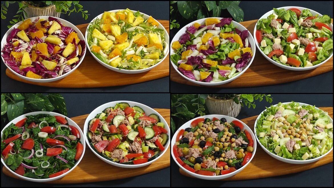 10 ВАРИАНТОВ ИТАЛЬЯНСКИХ САЛАТОВ