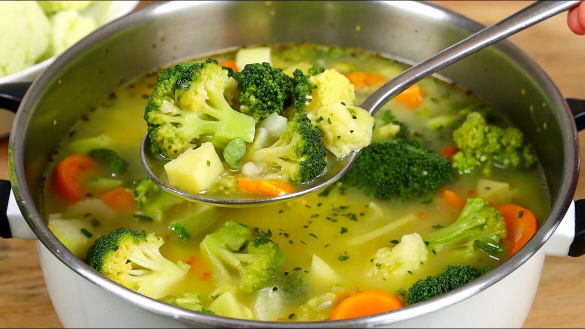 Diese Gemüsesuppe hat mir eine Operation erspart! Jetzt koche ich jeden Tag Suppe!