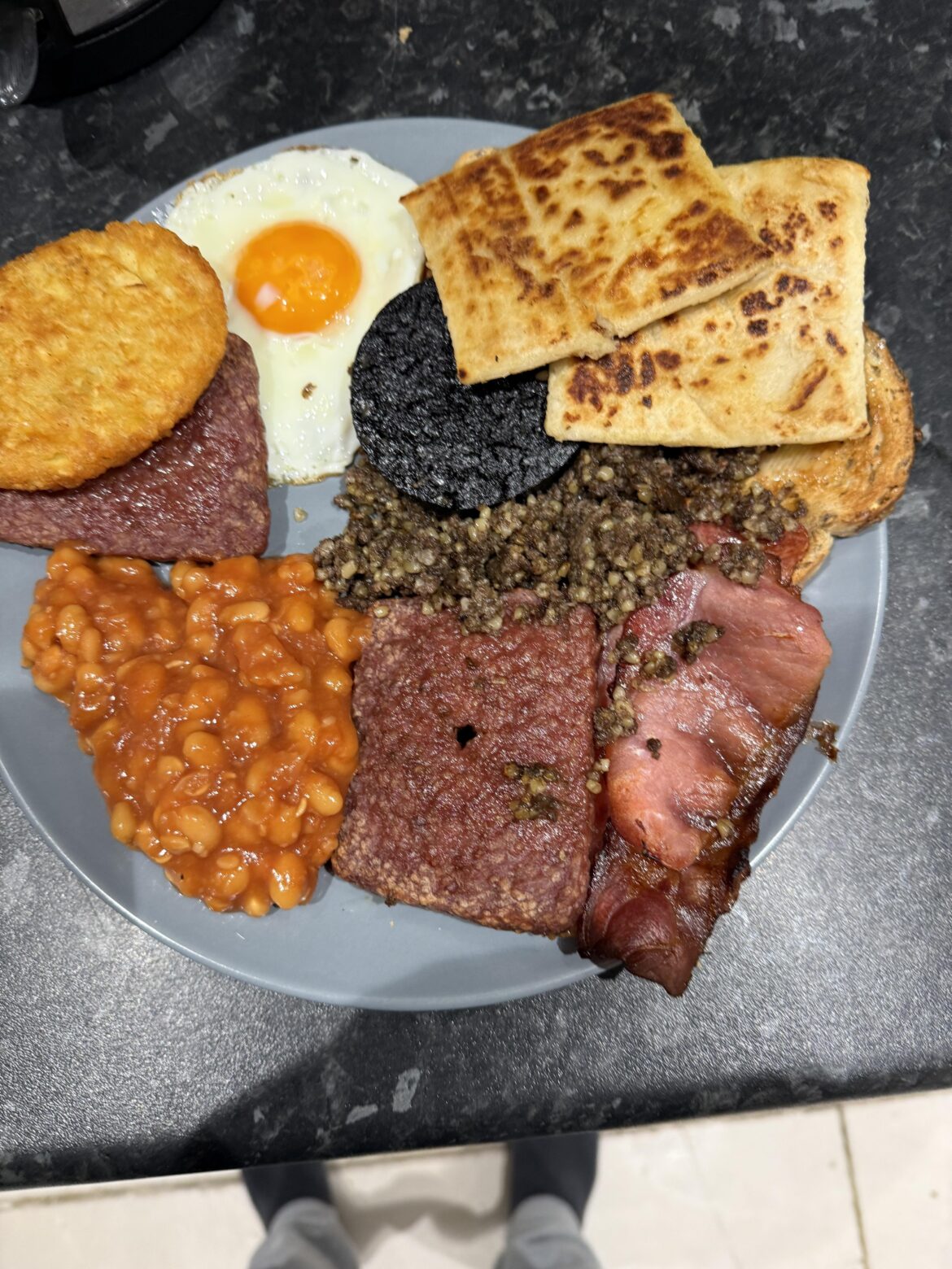 Last nights fry-up