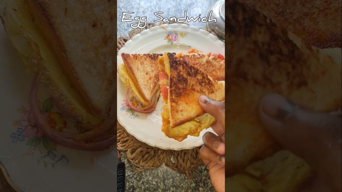 “Easy Egg Sandwich for Busy Mornings ☀️” #ytshorts #shorts #shortvideo #ashacookingbliss #cooking