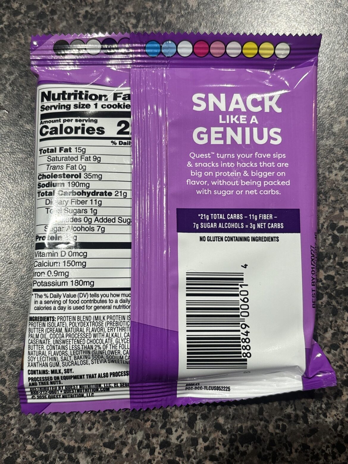 Quest™️ named their newest cookie after me!