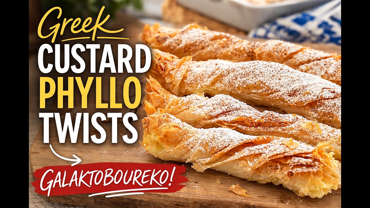These Greek Custard Phyllo Twists Are Incredible (Galaktoboureko ...