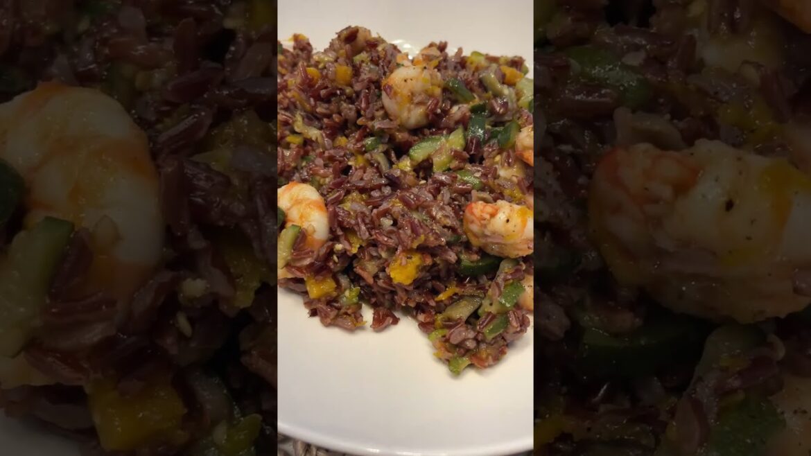 Zucchini & Shrimp Integrale Risotto | A Cozy Bowl of Flavor