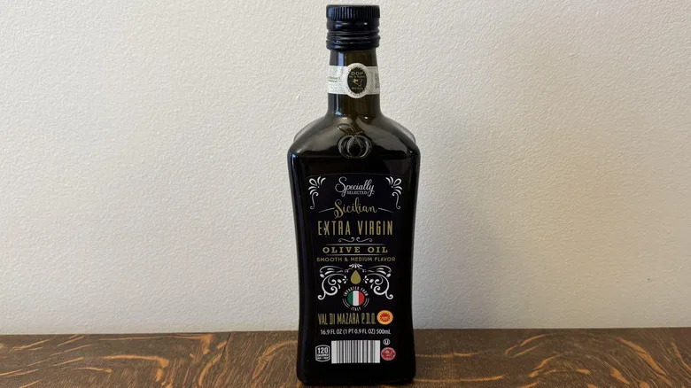 Specially Selected olive oil with bread