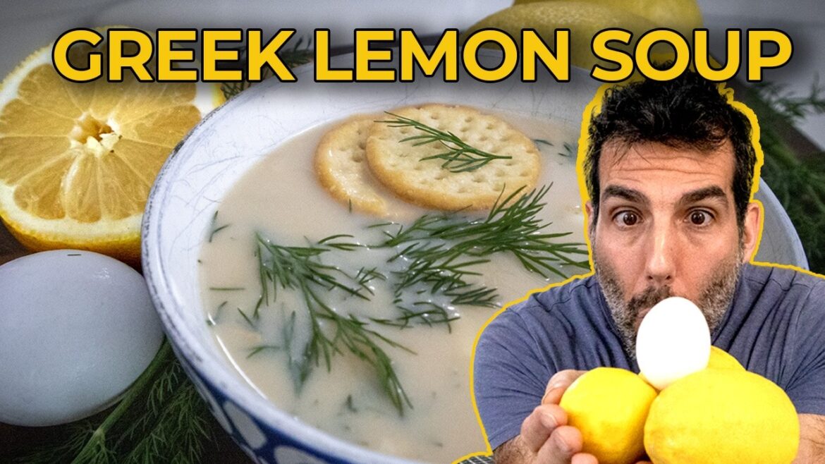 How To Make Avgolemono | Creamy Greek Lemon Egg Soup with Orzo