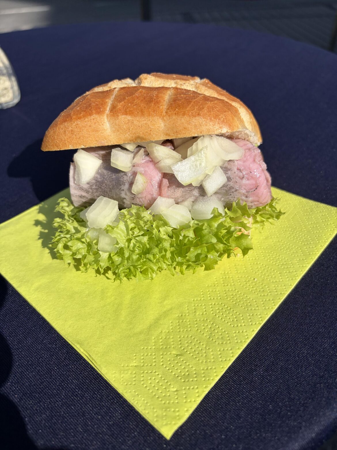 A North German fish roll