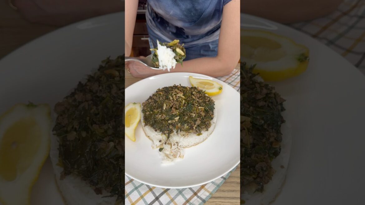 #spinach #lebanesecuisine #stew #lebanesefood #سبانخ #ricerecipe