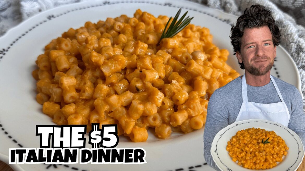 How to Make Pasta and Chickpeas: The $5 Italian Dinner