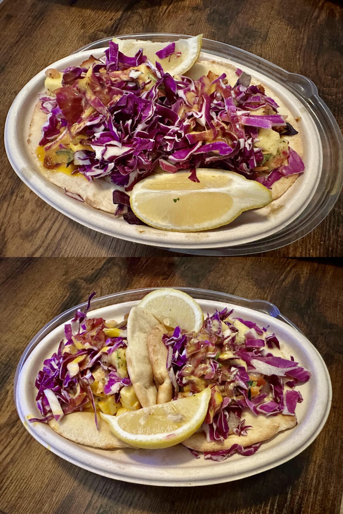 Spicy Chicken & Paneer Tacos