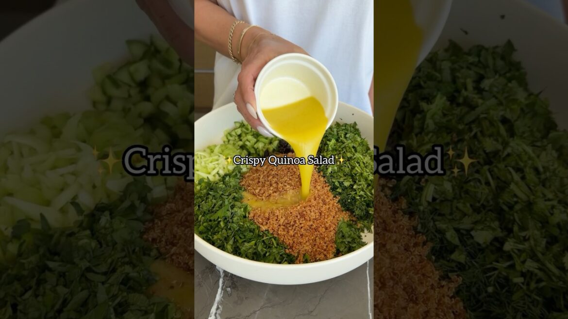 Full recipe pinned in comments #sivanskitchen #quinoa #salad #glutenfree