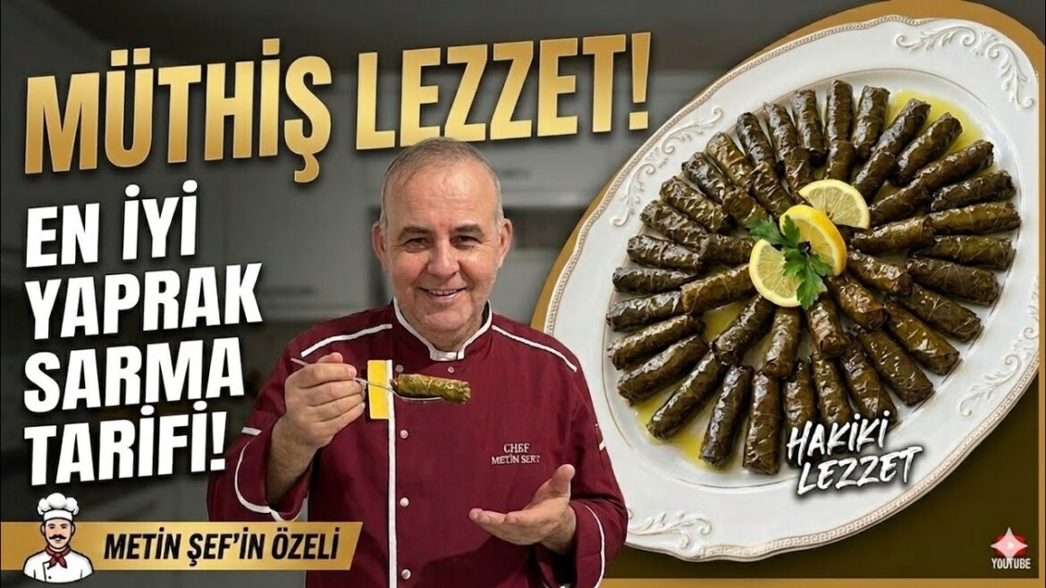 Yaprak Sarmayı Böyle Denediniz mi? Bu Yöntemle Asla Dağılmıyor! Yaprak Sarmayı Böyle Denediniz mi? Bu Yöntemle Asla Dağılmıyor!