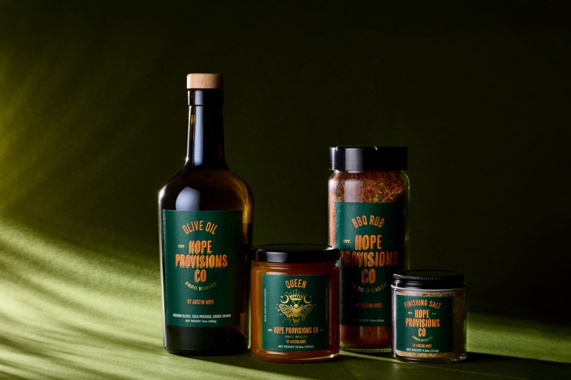 Hope Family Wines Introduces “Hope Provisions Co” Featuring Estate-Grown Honey, Olive Oil and Truffle Butter