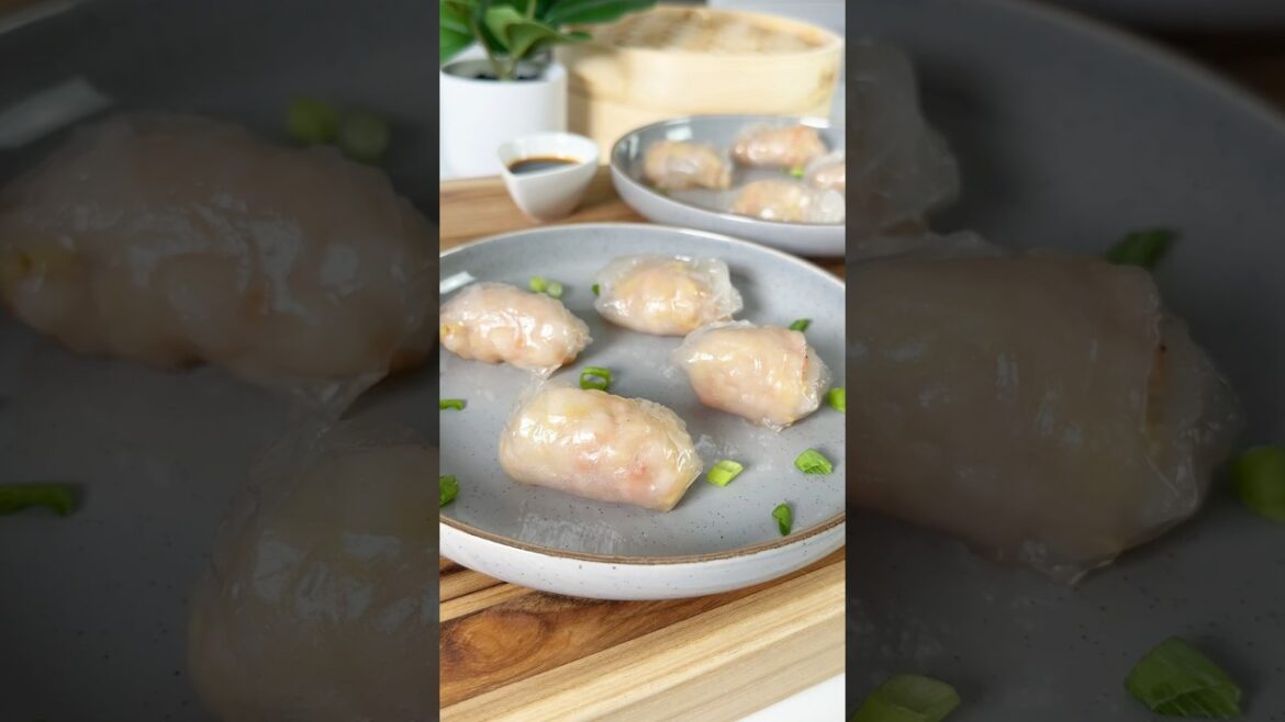 Rice Paper Shrimp Dumplings (Har Gow) - Dining and Cooking