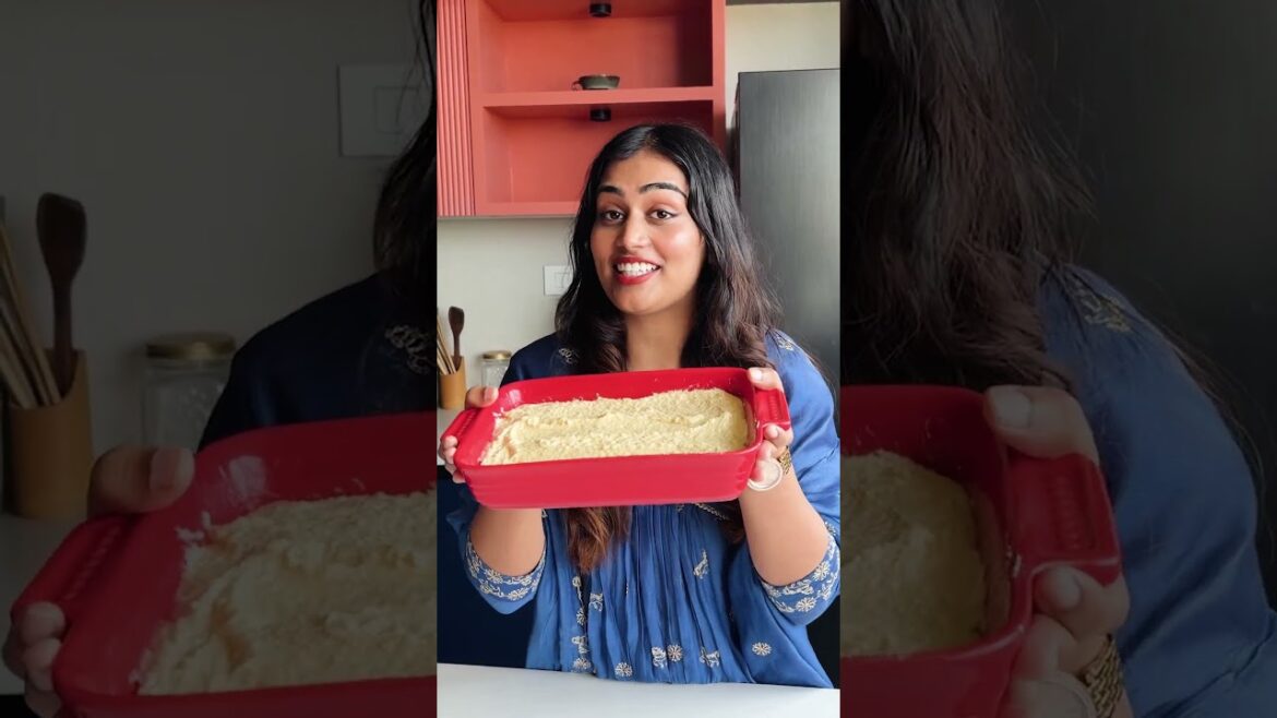 Craving something sweet this Ramadan? This Basbousa recipe is all you need #basbusa