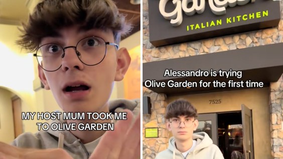 Olive Garden trip becomes Italian exchange student’s worst nightmare Yahoo entertainment home
