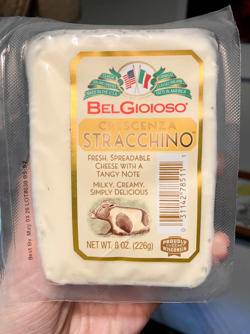 Belgioioso crescenza stracchino.