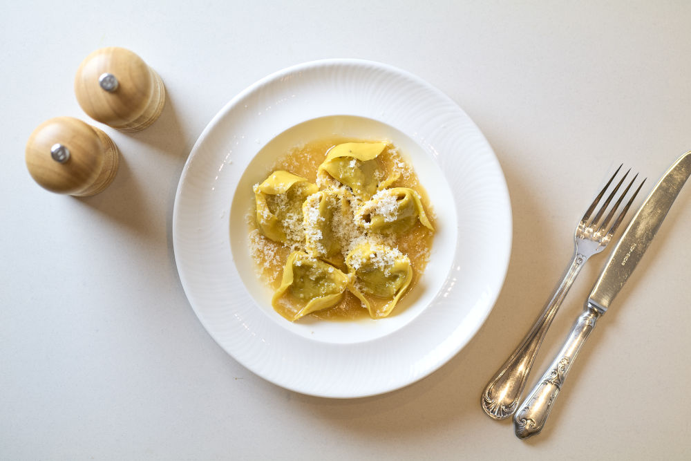 handmade pasta at Tortello