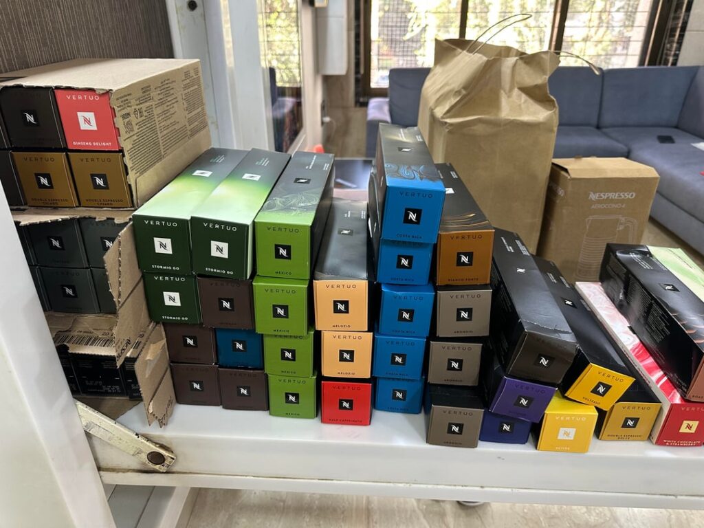 First Vertuo Order and Original Line Restock