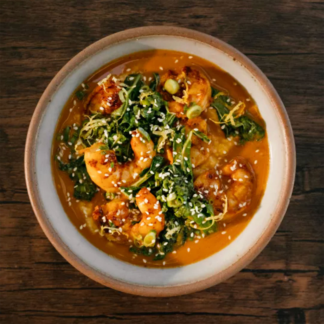 Cheddar grits are one of Husk's signature dishes. ©Husk/Husk