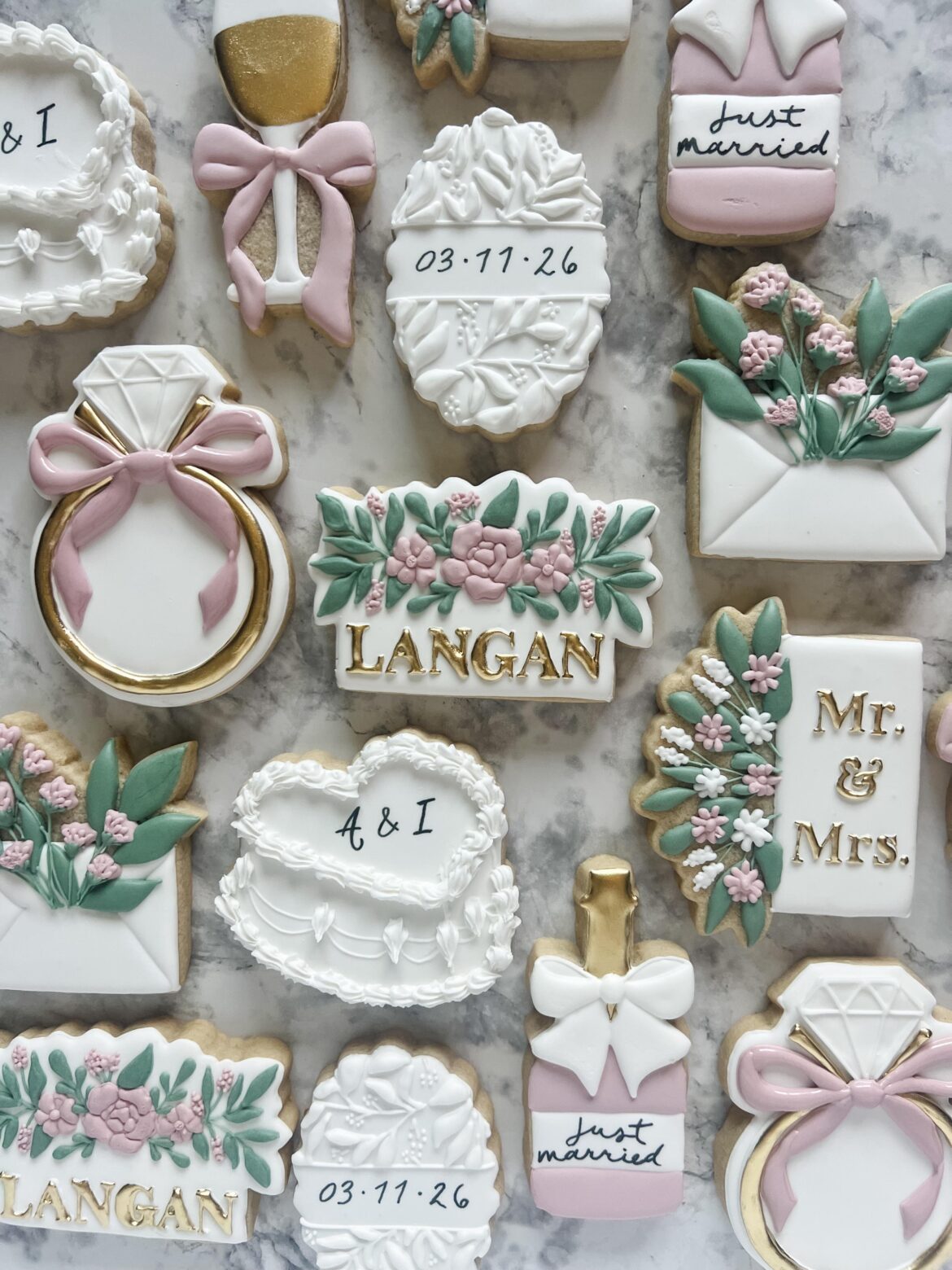 Wedding cookies