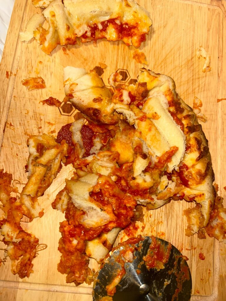 Stuffed Crust Pepperoni Pizza - Aldi