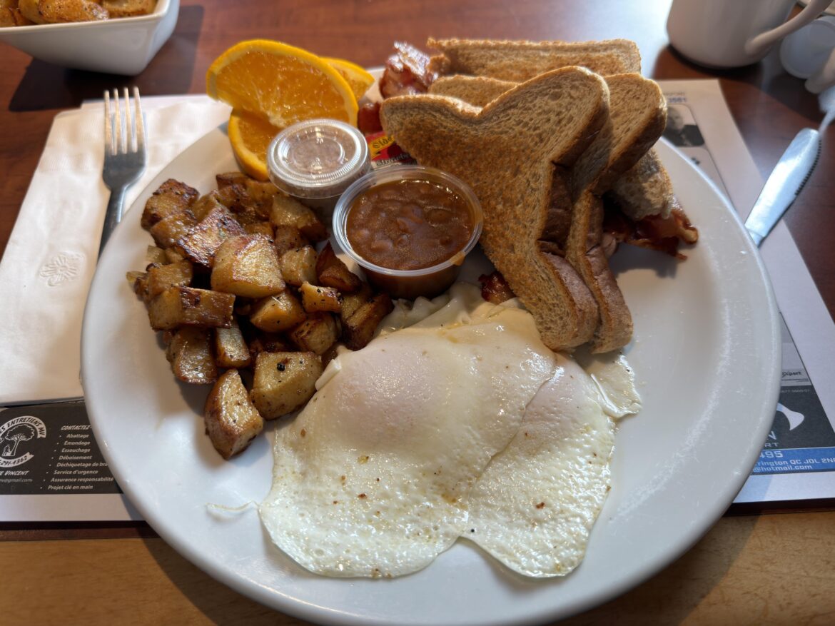 How’s this for my breakfast?