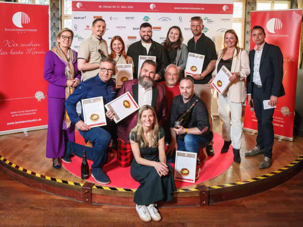 Saxony: Kochsternstunden 2026 with record participation and strong Saxon gastronomy Cooking star lessons winner