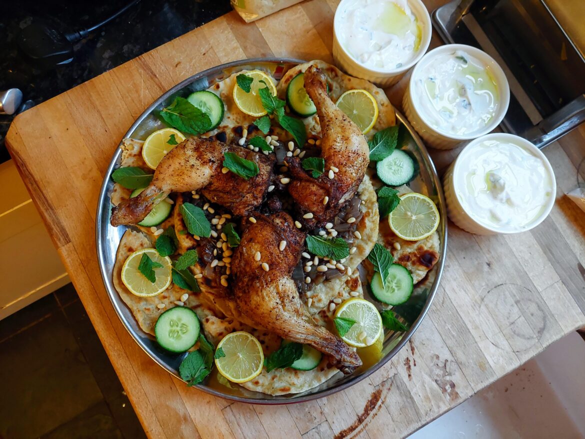 Homemade Musakhan / Muhammar (Palestine)