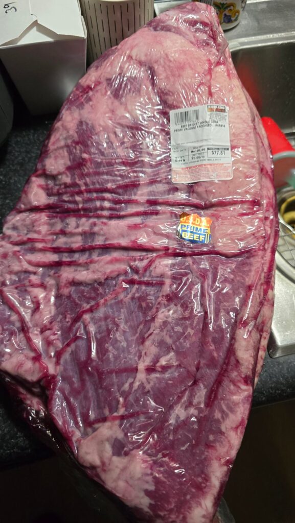 First brisket ever on my Bronco – Looking for feedback.