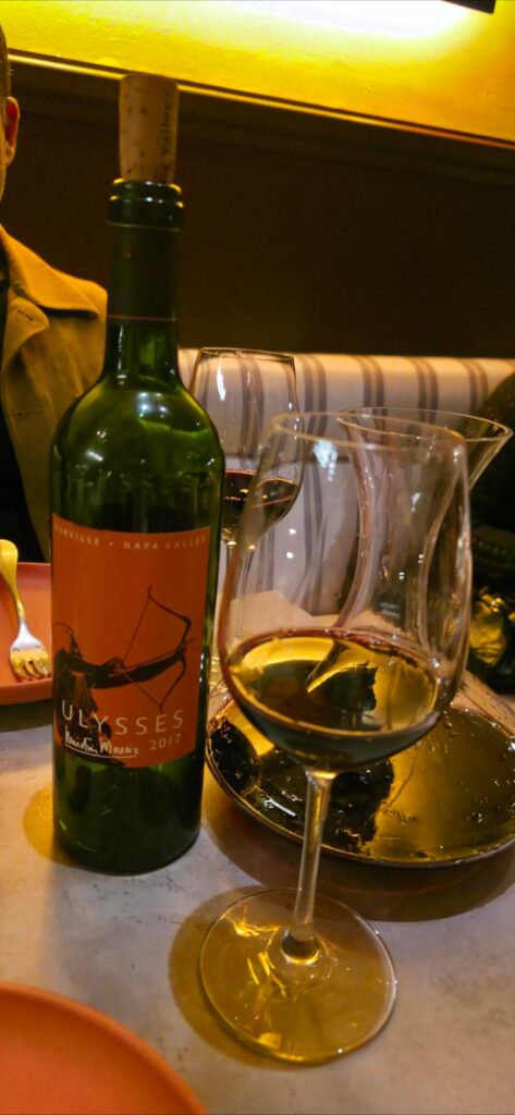 2017 Ulysses Cabernet Sauvignon Oakville with Mysore Masala Dosa